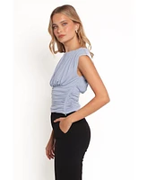 Petal and Pup Women's Hennie Ruched Knit Top