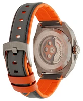 Avi-8 Men's Bell X-1 Machbuster Automatic Rubber and Leather Strap Watch