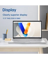 Asus Vivobook 17 17.3" Daily Traditional Laptop Intel Core i7 1355U 8GB Ram Intel Uhd Graphics 1TB Ssd Storage Windows 11 Home Fhd 60Hz - Silver