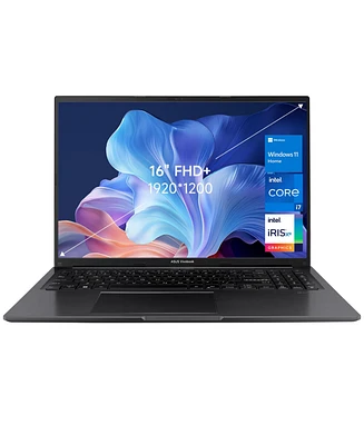Asus Vivobook 16 16" Daily Traditional Laptop Intel Core i7 1355U 16GB Ram Intel Iris Xe Graphics 1TB Ssd Storage Windows 11 Home Fhd+ 60Hz - Black