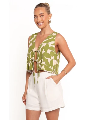 Petal and Pup Women's Valia Tie Top