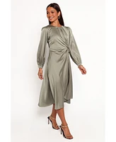 Petal and Pup Women's Windsor Long Sleeve Maxi Dress