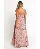 Petal and Pup Women's Cascade Halterneck Maxi Dress
