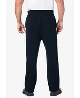 KingSize Big & Tall Heavyweight Double Knit Open Bottom Sweatpants