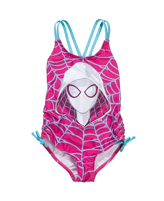 Spider-Man Girls Marvel Ghost-Spider One Piece Bathing Suit