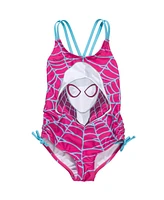 Spider-Man Girls Marvel Ghost-Spider One Piece Bathing Suit