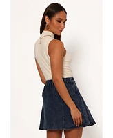 Petal and Pup Women's Alek Pleated Mini Skirt