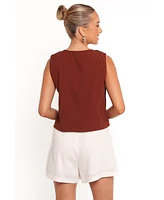 Petal and Pup Women's Nika Pleated Top