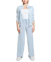 Guess Women's Side Stripe Pull-On Knit Pants