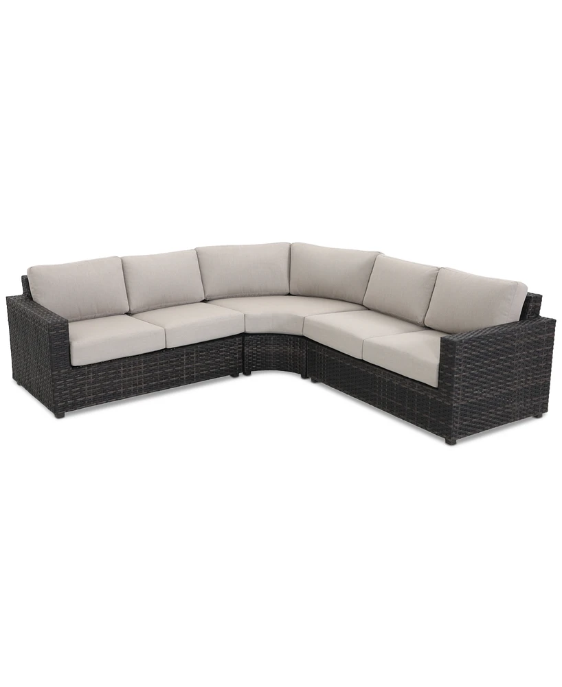 Ember Outdoor 3pc Sectional, Created for Macy's