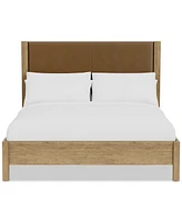 Davie 3-Pc. King Set (Leather Bed, Dresser & -Drawer Nightstand