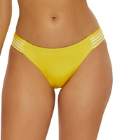 Trina Turk Women's Monaco Pleated Bikini Bottoms