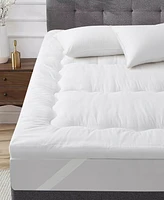 Unikome Wave Quilted Mattress Topper