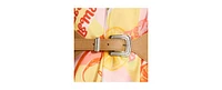 Steve Madden Woven Stretch Buckle Belt