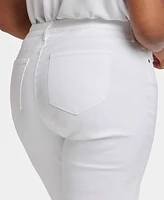 Nydj Plus Teresa Wide Leg Ankle Jeans