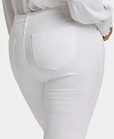 Nydj Plus Marilyn Straight Crop Jeans