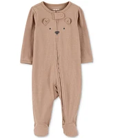 Carter's Baby Bear Ribbed Sleep & Play Pajamas