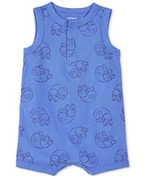Carter's Baby Boys Hermit Crab-Print Cotton Romper