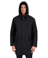 Vince Camuto Men's Luxe Twill Duffle Transitional Coat