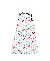 Hudson Baby Girls Interlock Cotton Sleeveless Sleeping Bag