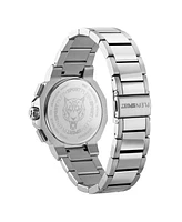 Plein Sport Men's Titan Chronograph Date Quartz Stainless Steel Bracelet Watch, 46mm