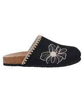 Gc Shoes Women's Jamie Embroidered Slide Footbed Clogs