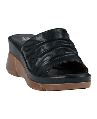 Gc Shoes Women's Nora Wedge Slide Sandals