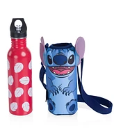 Oniva Disney Lilo Stitch Bottle Cooler Tote Set, 24 oz.