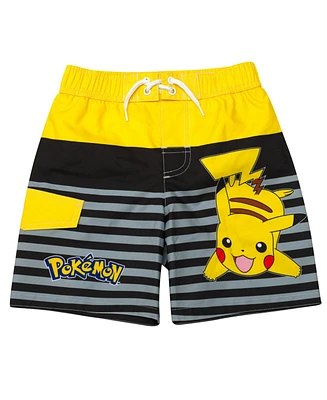 Pokemon Boys Swim Trunks Bathing Suit