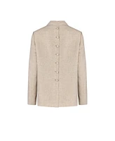 Pcfg Men's Free Heaven Linen Oversized Blazer