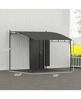 Outsunny 10' x 10' Pergola, Uv-Resist Outdoor Canopy Shelter,