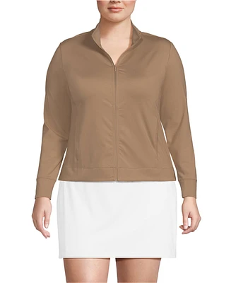 Lands' End Plus High Impact Full Zip Jacket