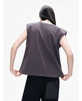 Nocturne Women's V-Neck Padded T-Shirt