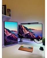 ProMounts Landscape to Portrait Double Monitor Arms for 13" to 32" Screens Holds up to 17.6 lbs