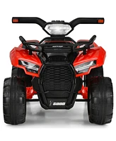6V Kids Electric Atv Quad Bike with Led Lights and MP3 Player