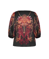 City Chic Plus Ivanna Top