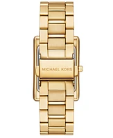 Michael Kors Women's Essex Gold-Tone Stainless Steel Watch, 26x36mm