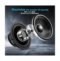 Pyle 8" 360W High-Power Midrange Speaker Driver - PDMR8
