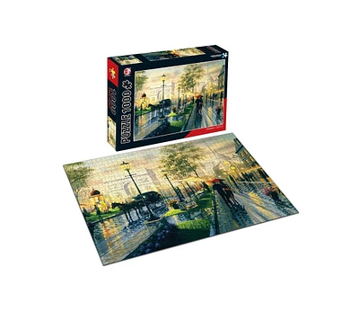 Cobblestone Street 1000 Piece Jigsaw Puzzle