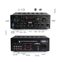 Pyle 250W Bluetooth Compact Home Audio Amplifier - PTA24BT