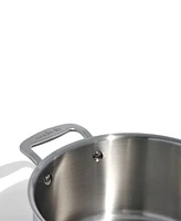 Made In Stainless Steel Clad -Quart Stock Pot with Lid