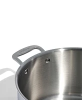 Made In Stainless Steel Clad -Quart Stock Pot with Lid
