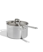 Made In CeramiClad 4-Quart Saucepan with Lid
