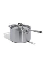 Made In Stainless Steel Clad 4-Quart Saucepan with Lid