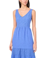 Vince Camuto Women's Tiered Eyelet Maxi Dress