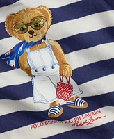 Polo Ralph Lauren Baby Girl Striped Bear Dress