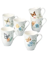 Lenox Butterfly Meadow Mugs, Set of 6
