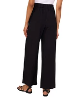 Vince Camuto Women's Embroidered Wide Leg Pants