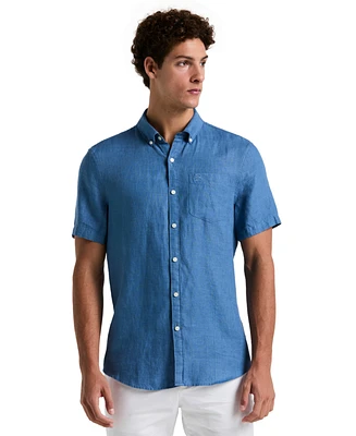 Original Penguin Men's Delave Linen Shirt