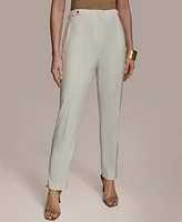 Donna Karan New York Women's High Rise Slim-Leg Pants